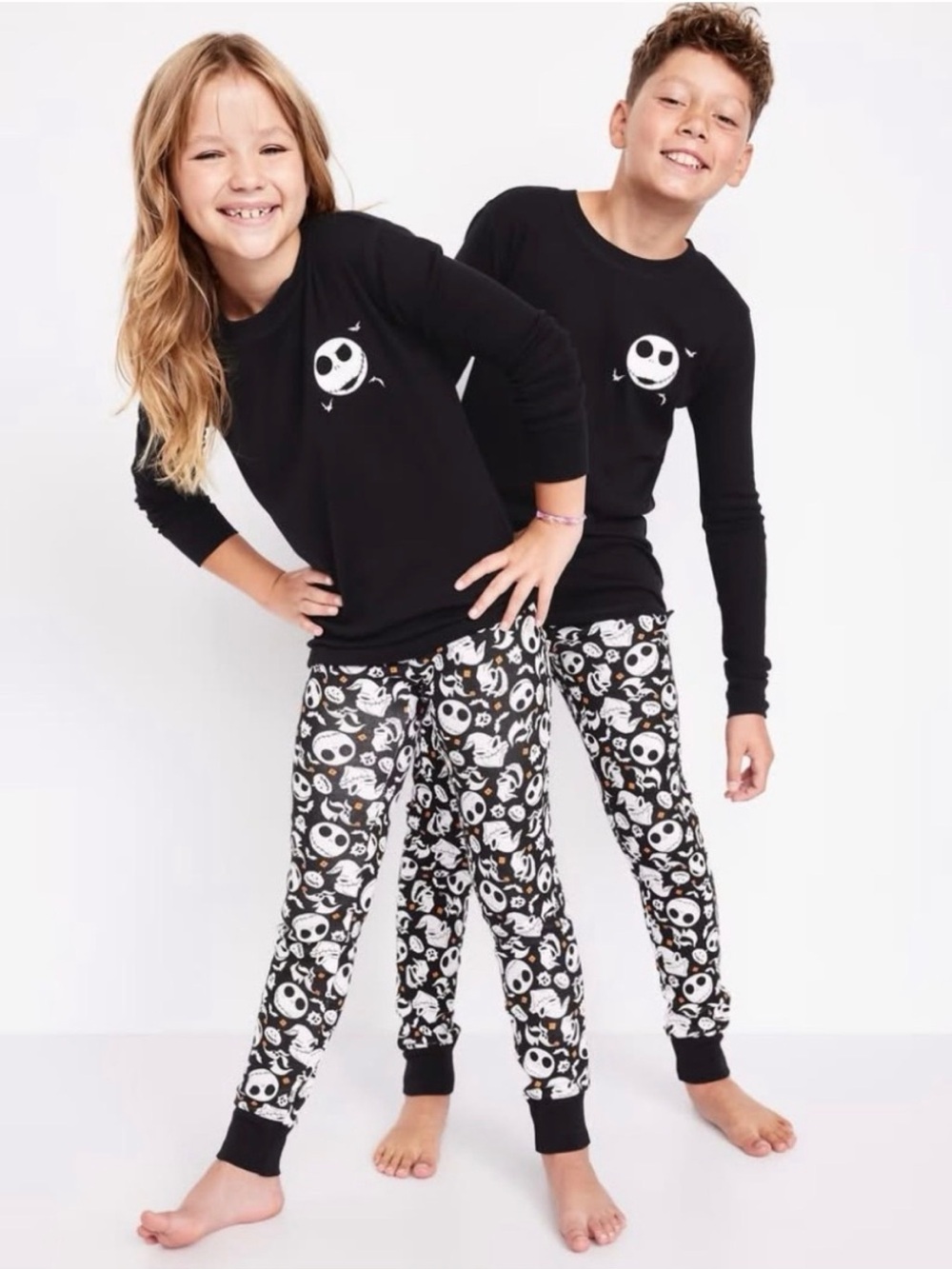 Old Navy x Nightmare Before Christmas Kids Pajama Set